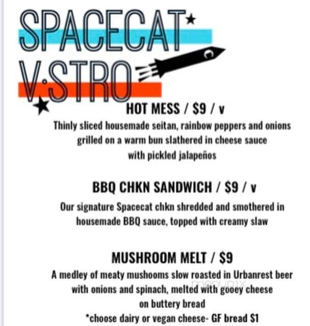 Spacecat V-stro - Ferndale, MI menu_pic