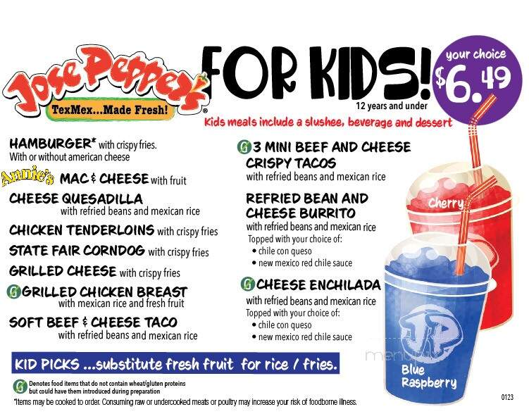 Jose Pepper's - Liberty, MO menu_pic