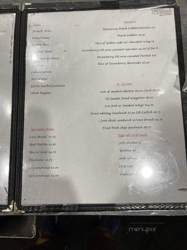 Ka'ribbean Fire - La Plata, MD menu_pic