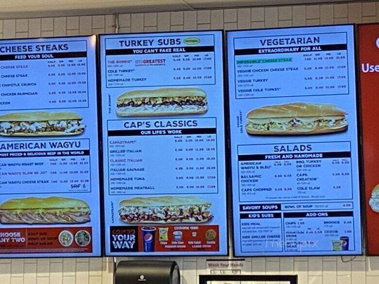 Capriotti's Sandwich Shop - Highlands Ranch, CO menu_pic