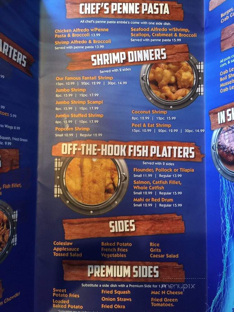Ship 2 Shore Seafood & Steaks - Kingsland, GA menu_pic