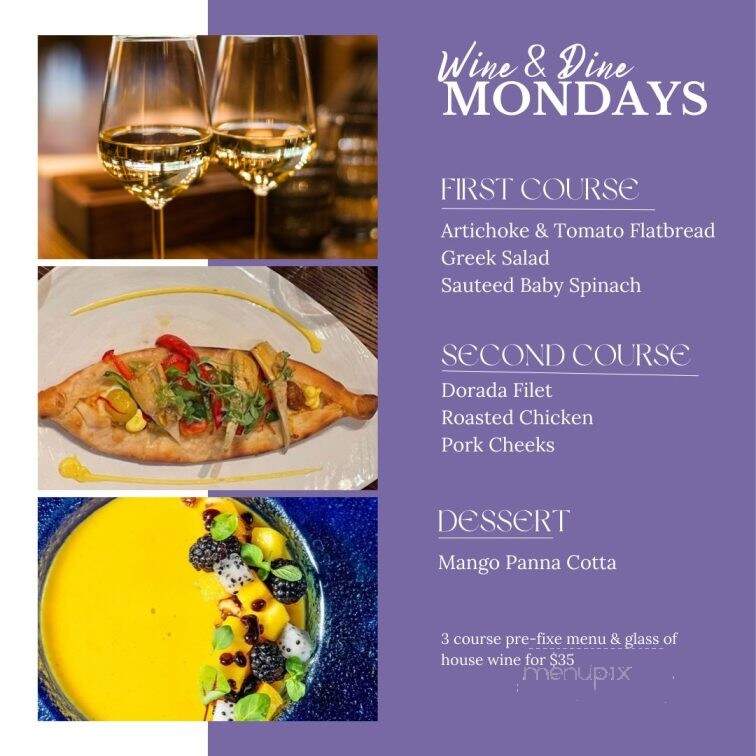 Dolce Vita Coastal Mediterranean Cuisine - Washington, DC menu_pic