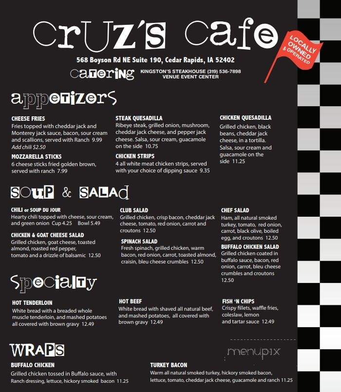 Cruz's Cafe - Cedar Rapids, IA