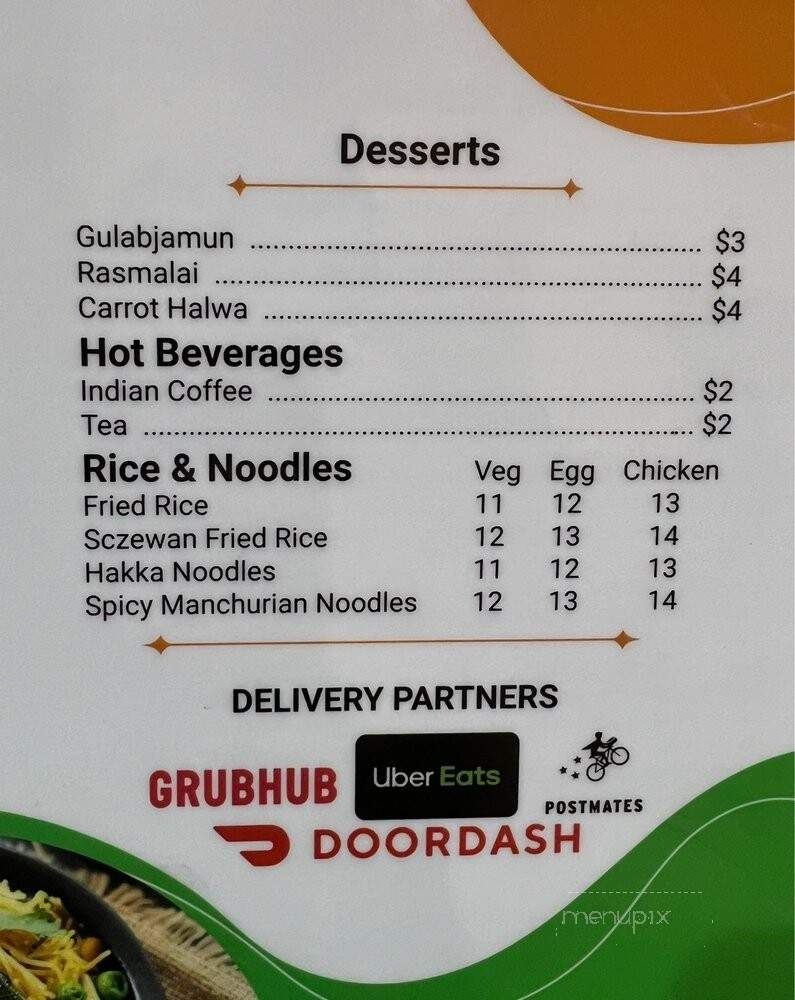 Taste Of India - St. Augustine, FL menu_pic