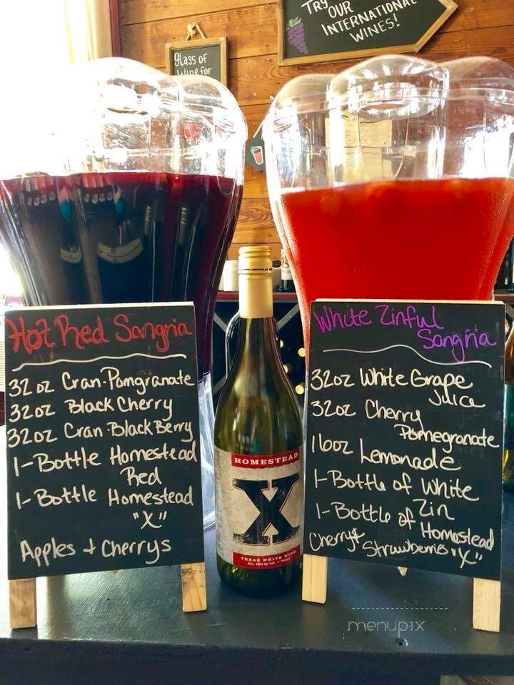 Homestead Winery - Plano, TX menu_pic