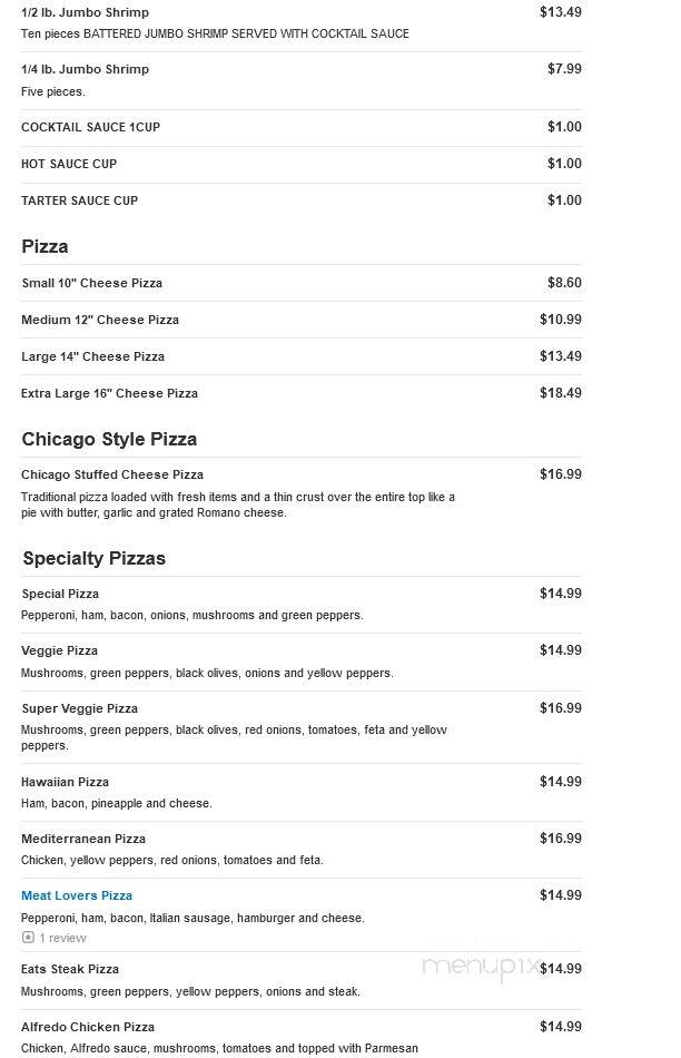 Bellyz Up Pizza - Plymouth, MI menu_pic