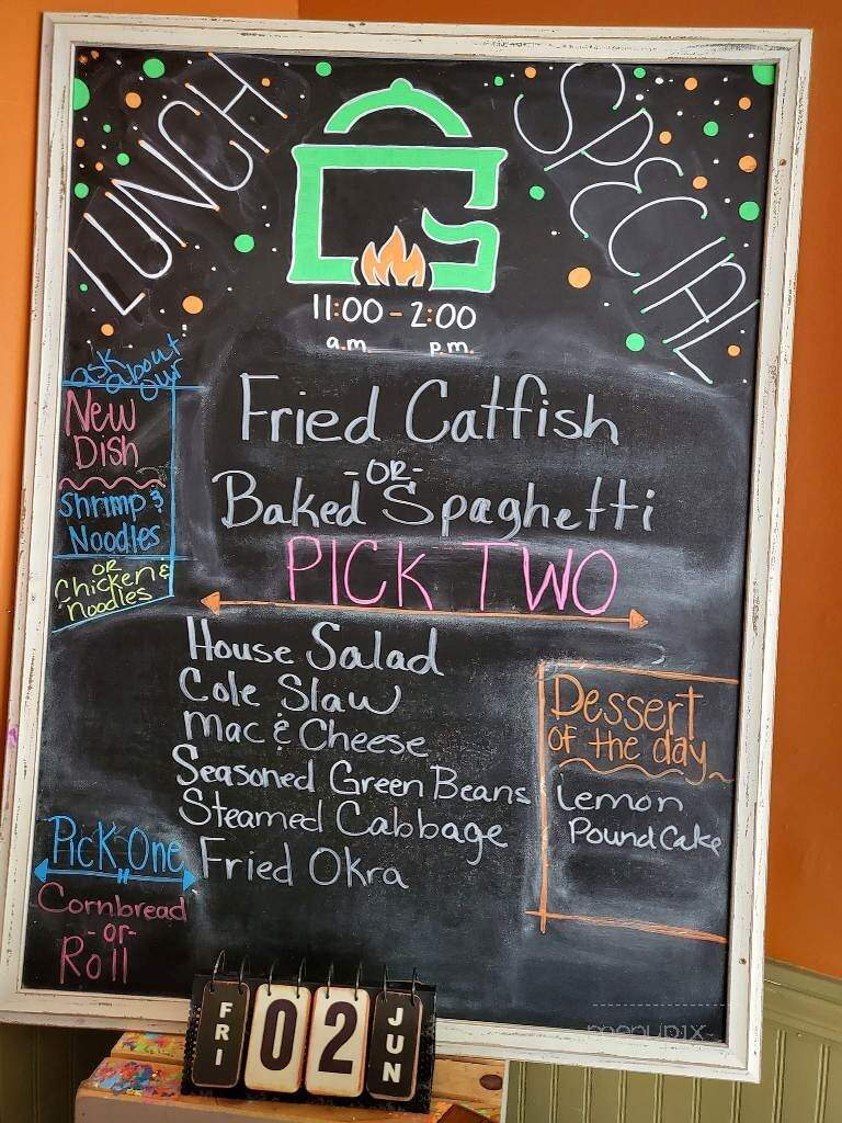 Gigi's Comfort Food - Warner Robins, GA menu_pic