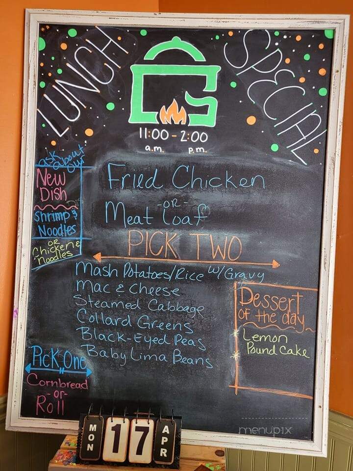 Gigi's Comfort Food - Warner Robins, GA menu_pic