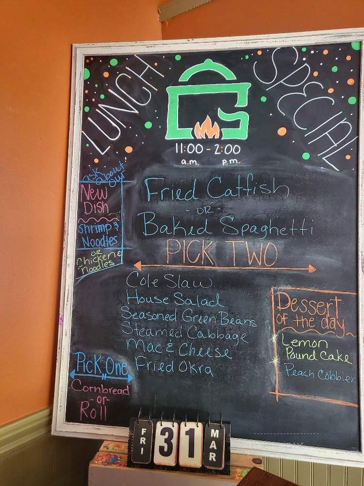 Gigi's Comfort Food - Warner Robins, GA menu_pic