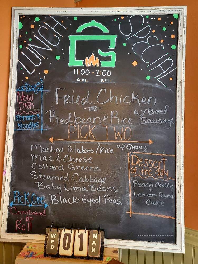 Gigi's Comfort Food - Warner Robins, GA menu_pic
