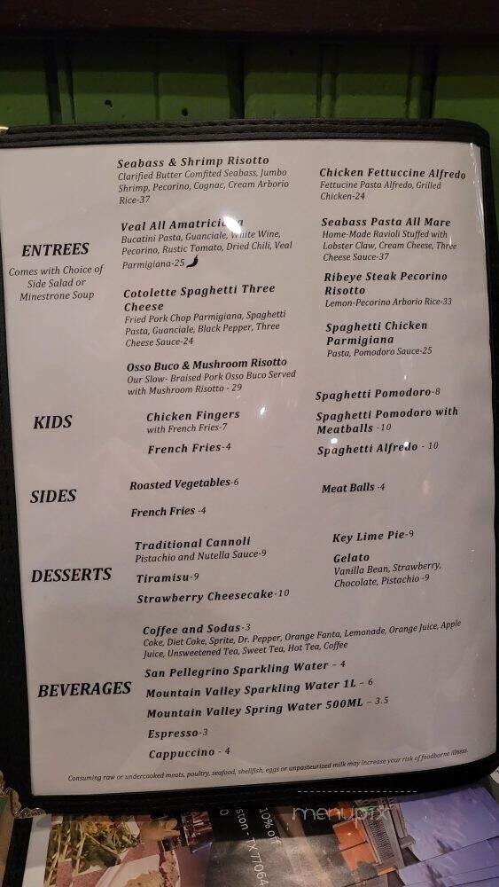 Cosa Nostra Cucina Italiana - Houston, TX