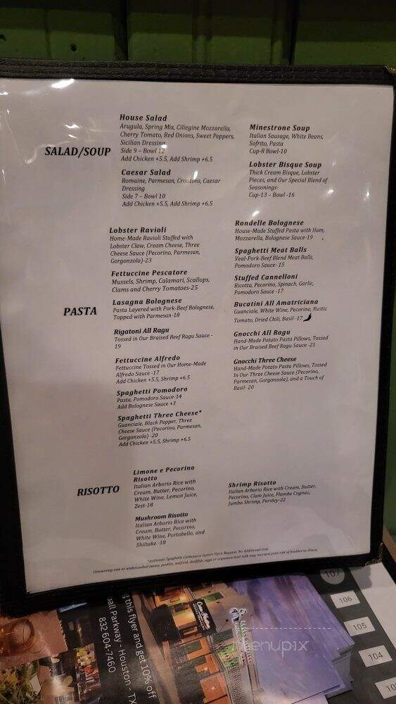 Cosa Nostra Cucina Italiana - Houston, TX