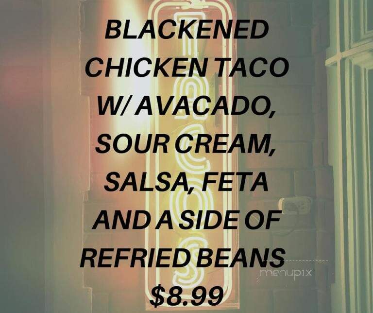 Spencerz Sports Bar - Surfside beach, SC menu_pic