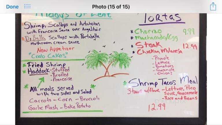 Tico's Mex Mex Grill - Great Bend, NY menu_pic