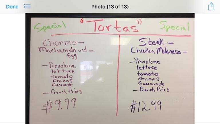 Tico's Mex Mex Grill - Great Bend, NY menu_pic