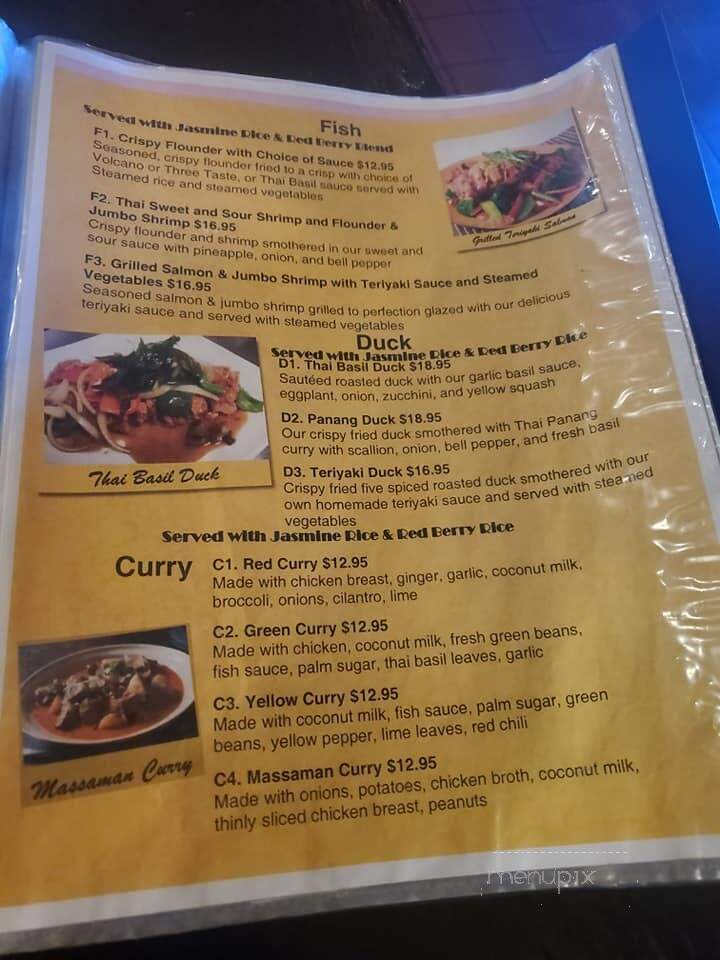 Thai House - Santee, SC menu_pic