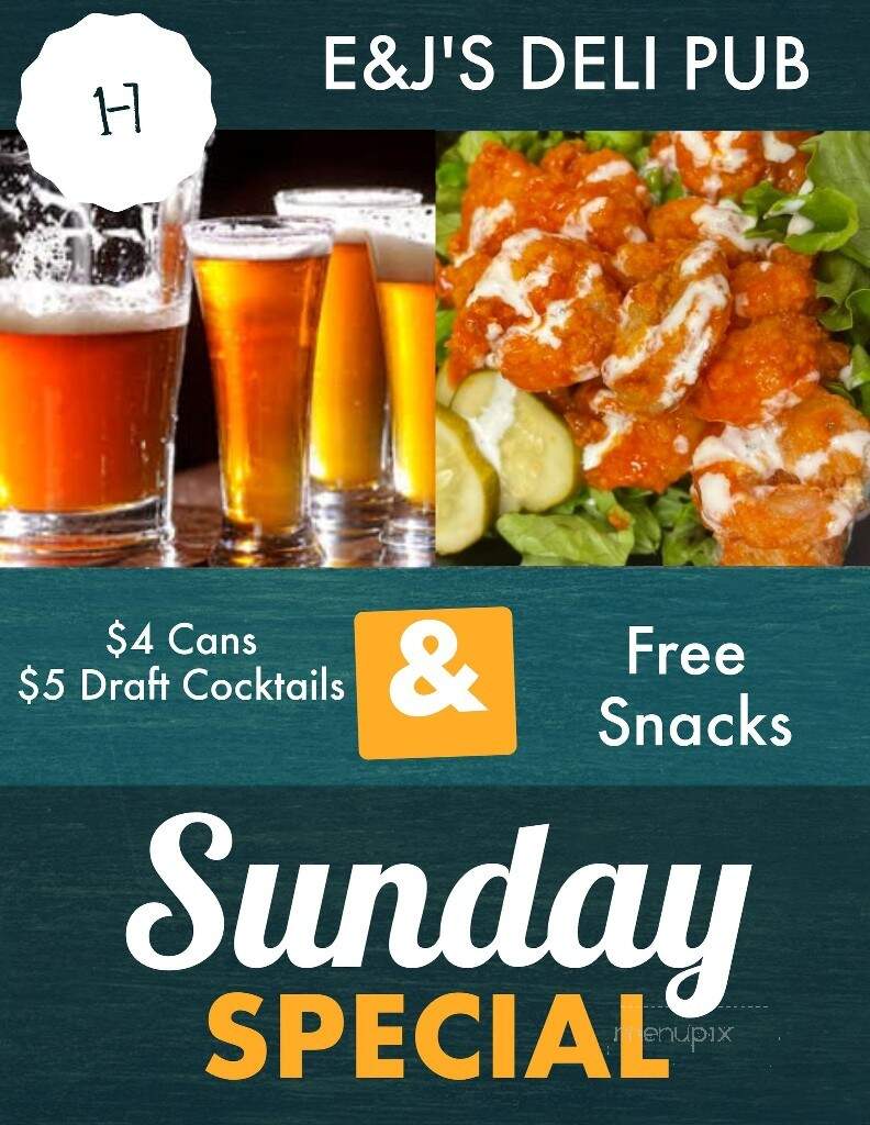 E&J's Deli Pub - Waynesboro, VA menu_pic