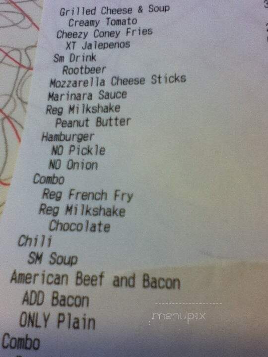 Happy Daz - Lima, OH menu_pic