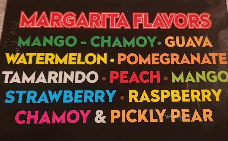 Los Jimadores - Bedford, TX menu_pic