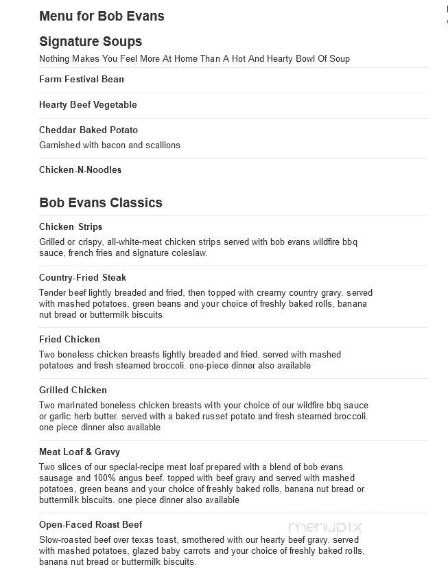 Bob Evans Restaurant - Wilmington, NC