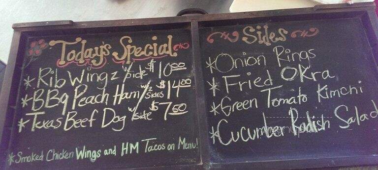 Heirloom Market BBQ - Atlanta, GA menu_pic