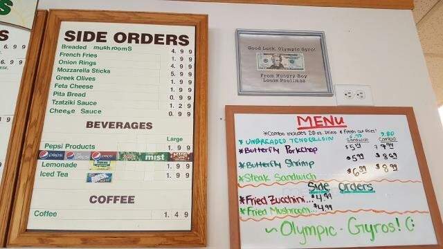 Olympic Gyros - Davenport, IA menu_pic