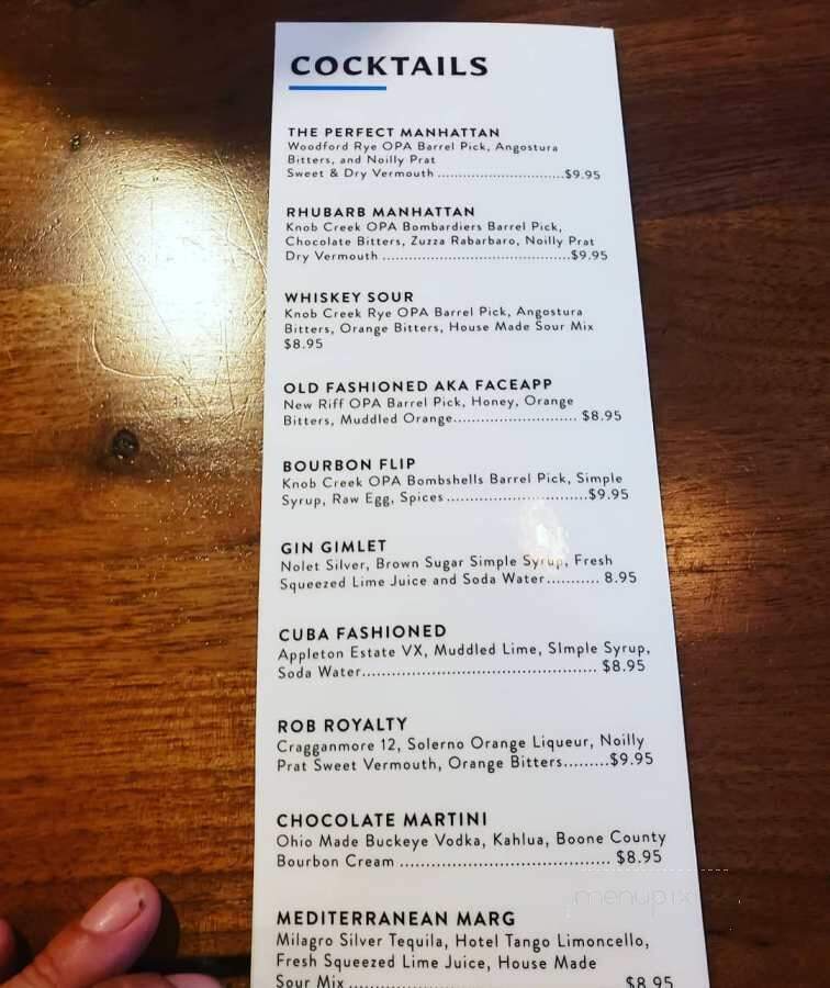 Opa Grill and Tavern - Delaware, OH menu_pic