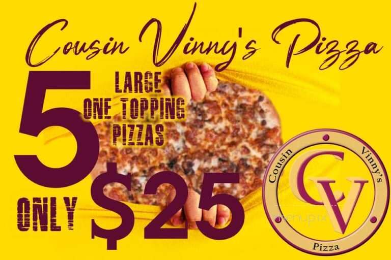Cousin Vinny's Pizza - Beavercreek, OH menu_pic