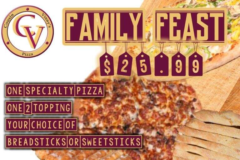 Cousin Vinny's Pizza - Beavercreek, OH menu_pic