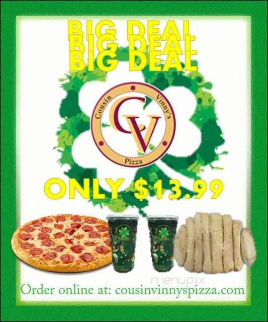 Cousin Vinny's Pizza - Beavercreek, OH menu_pic