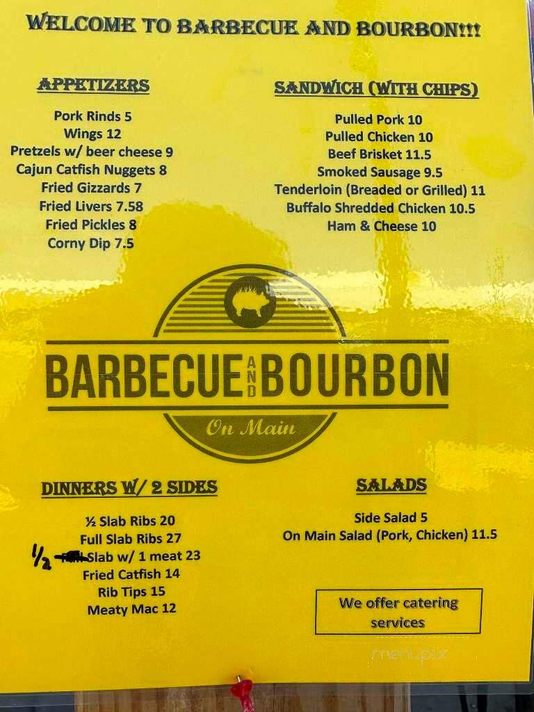 Barbecue and Bourbon - Speedway, IN menu_pic