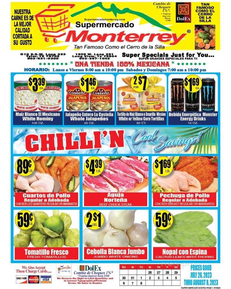 Supermercado Monterrey - Dallas, TX