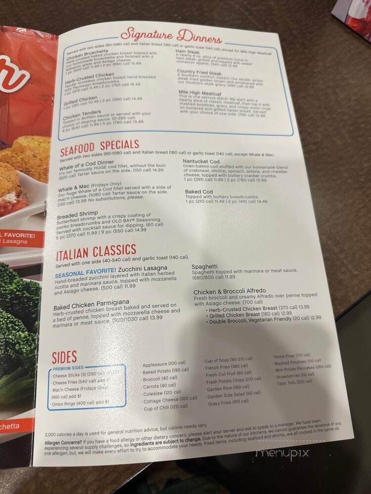 Eat'n Park Restaurant - Erie, PA menu_pic