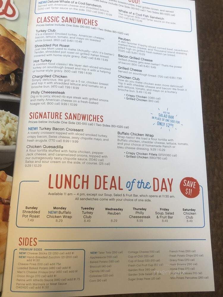 Eat'n Park Restaurant - Erie, PA menu_pic