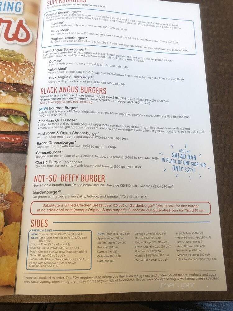 Eat'n Park Restaurant - Erie, PA menu_pic