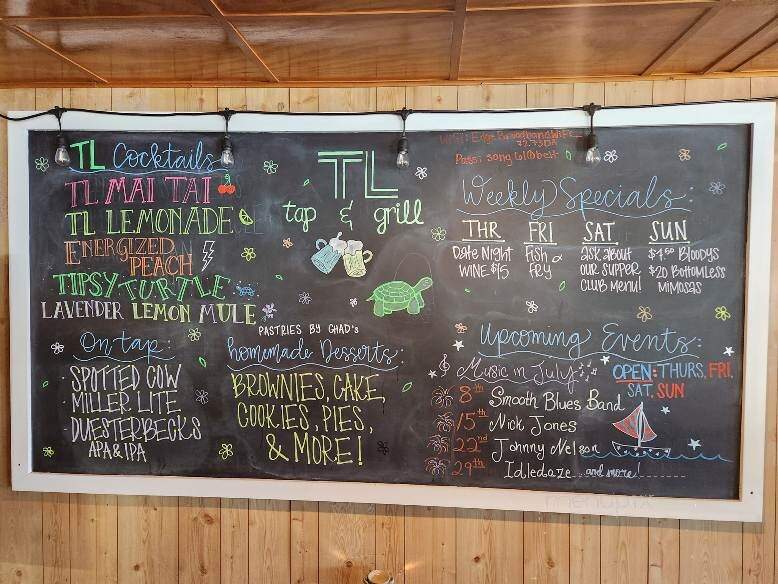 Turtle Inn - Delavan, WI menu_pic