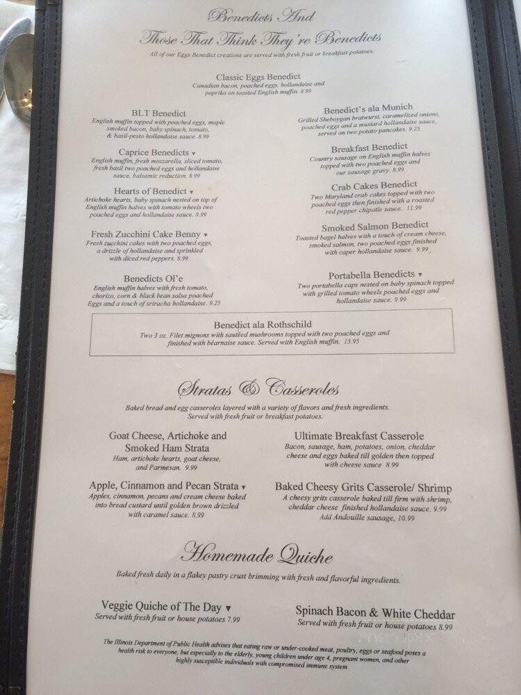 Benedicts Eggs & More - East Dundee, IL menu_pic