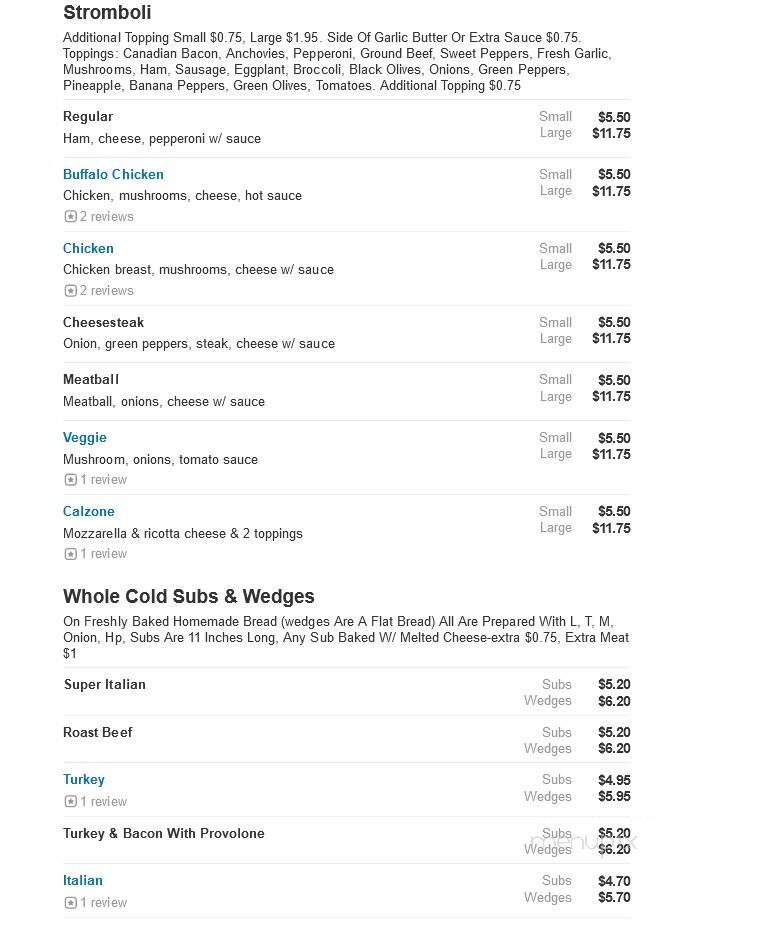 Brothers Pizza - Clinton, MA menu_pic
