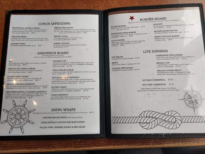 Bayside Tavern - Red Wing, MN menu_pic