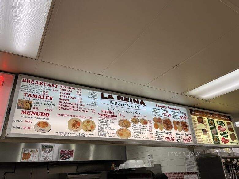 La Reina Market - Orange, CA menu_pic