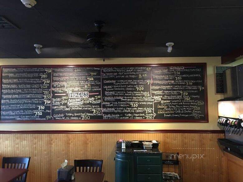 Monty's Sandwich Shop - Southampton, PA menu_pic