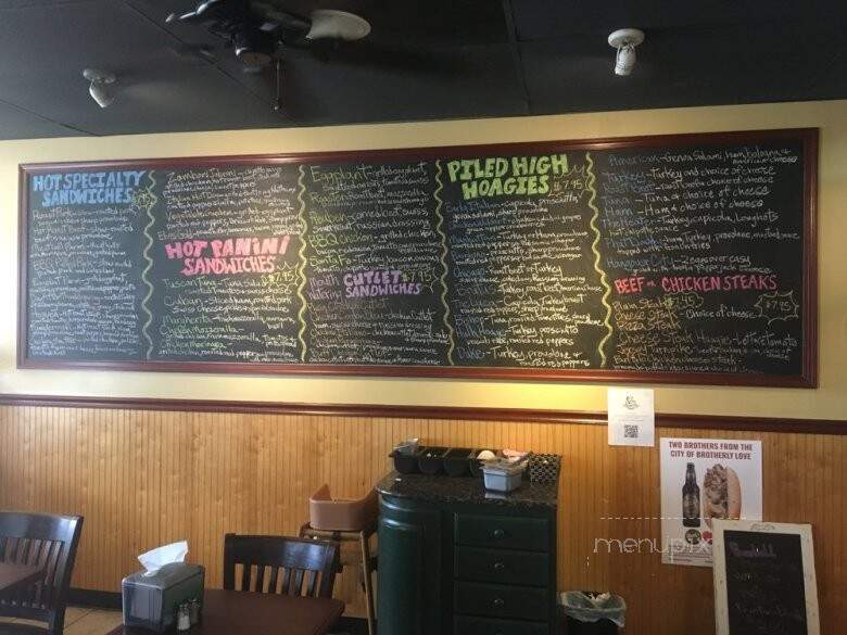 Monty's Sandwich Shop - Southampton, PA menu_pic