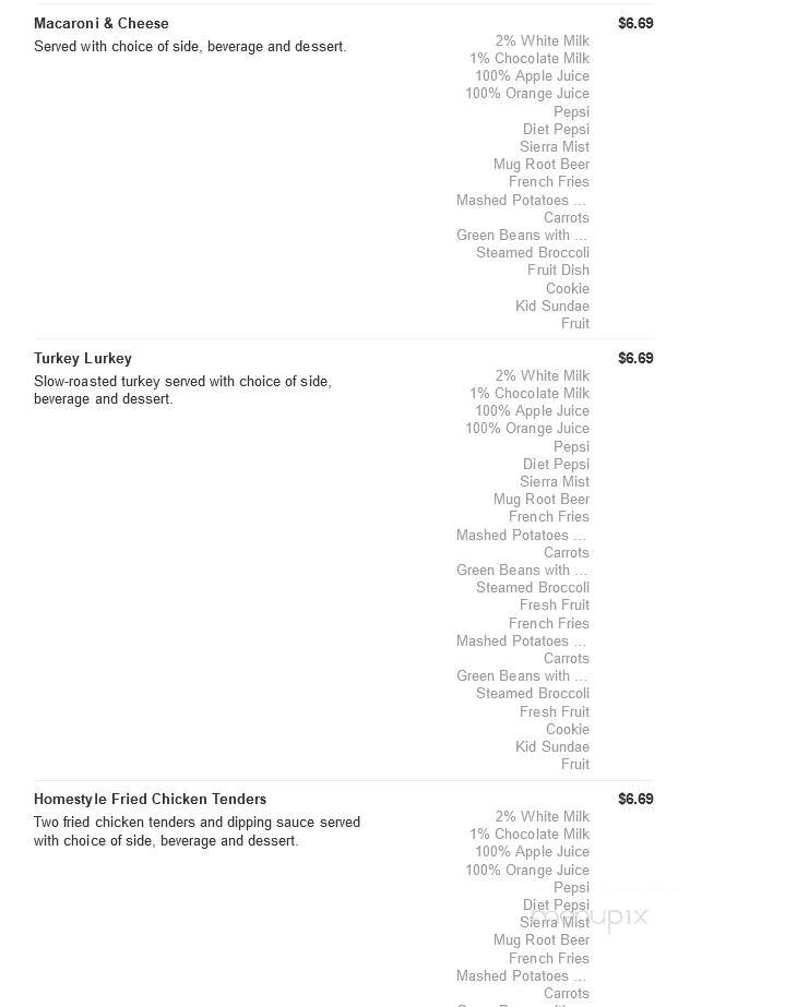 Bob Evans Restaurant - Port Charlotte, FL menu_pic