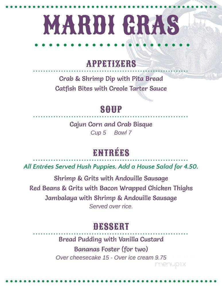 Jamesport Brewing Co - Ludington, MI menu_pic