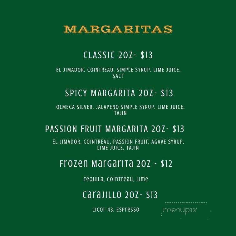 Johnnie Fox's Irish Snug - Vancouver, BC menu_pic