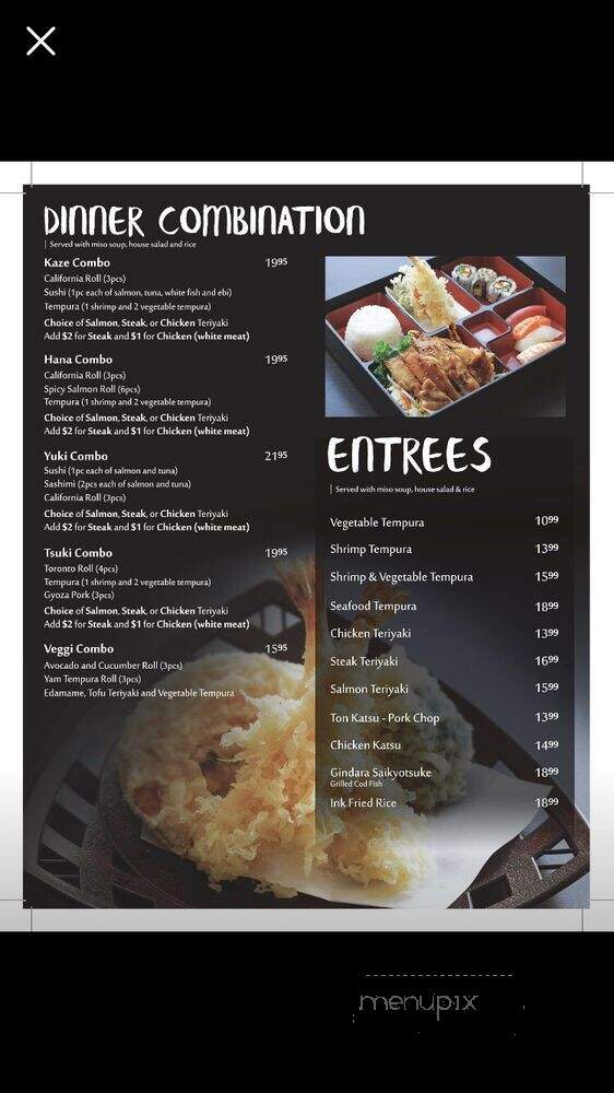 Fukui Sushi - Toronto, ON menu_pic