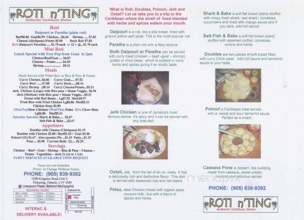 Roti 'n Ting - Pickering, ON