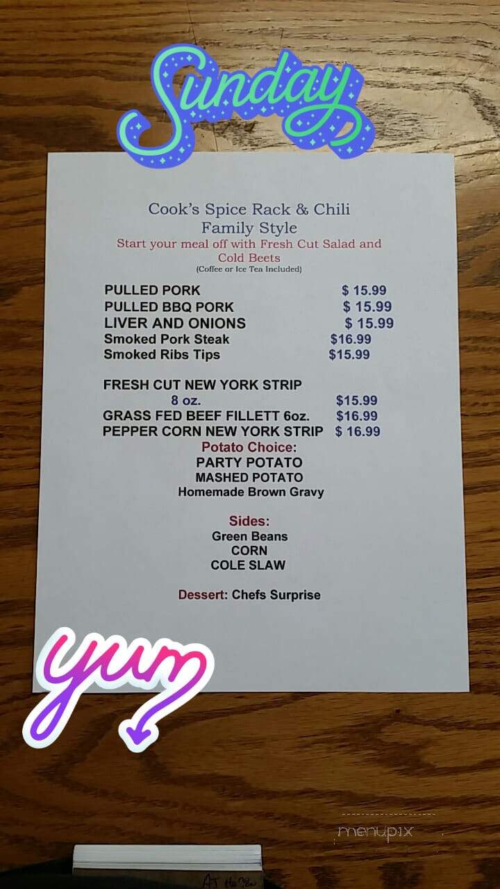 Cook's Spice Rack & Chili Co - Springfield, IL