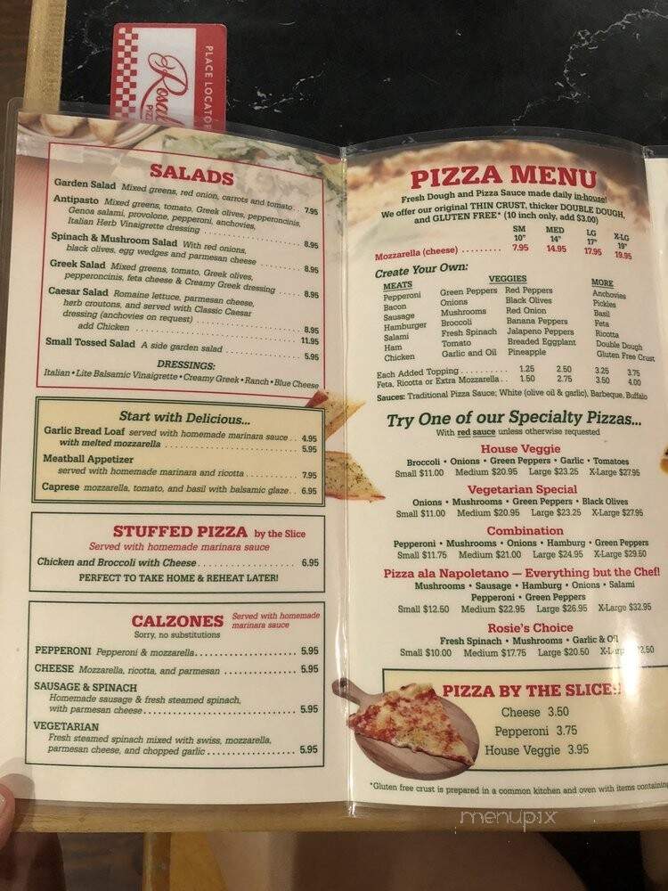 Rosalie's Pizza - Bar Harbor, ME