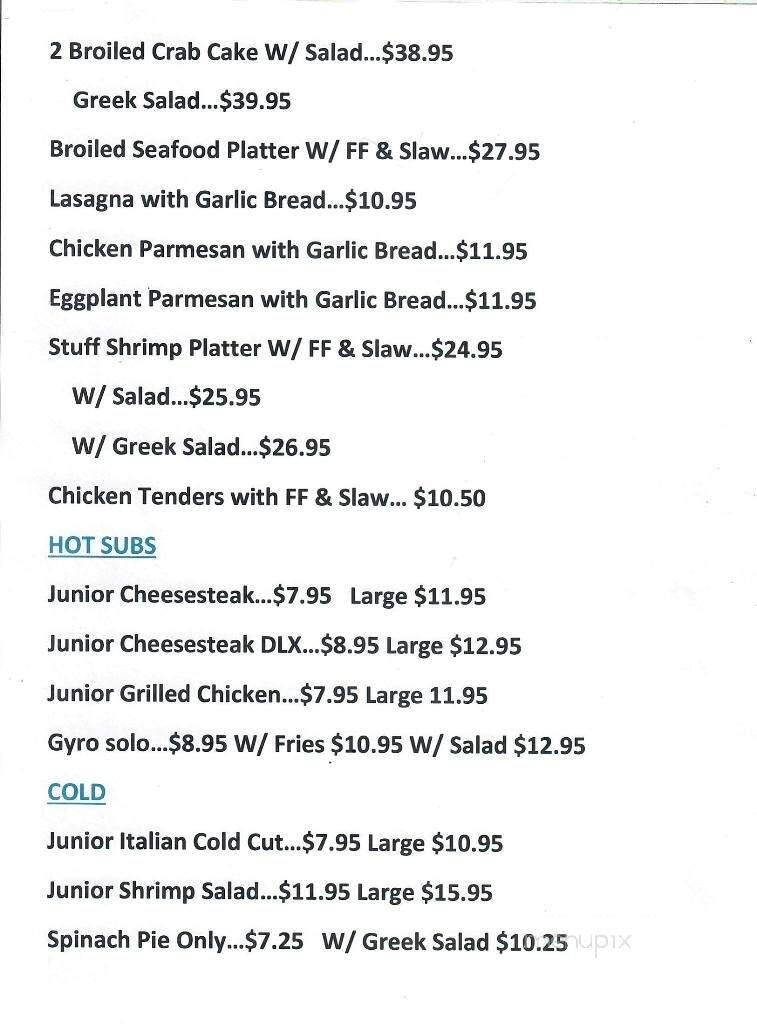Box Hill Pizzaria & Carryout - Abingdon, MD menu_pic